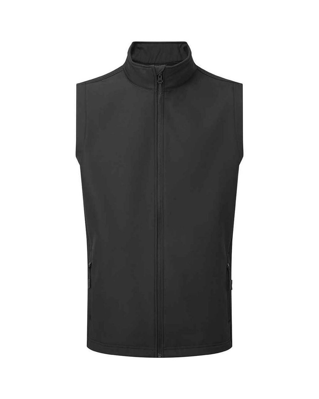 PREMIER Black Wind Resistant Gilet for men