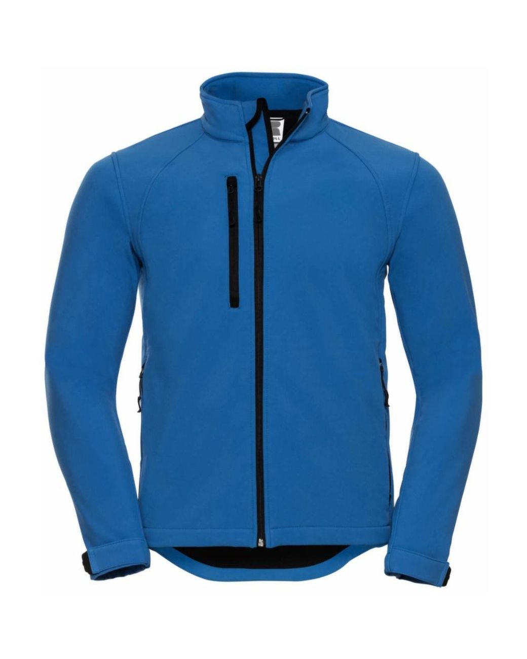 Russell Blue Water Resistant & Windproof Softshell Jacket (Azure) for men