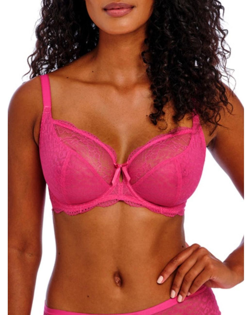 Freya Red Fancies Plunge Bra