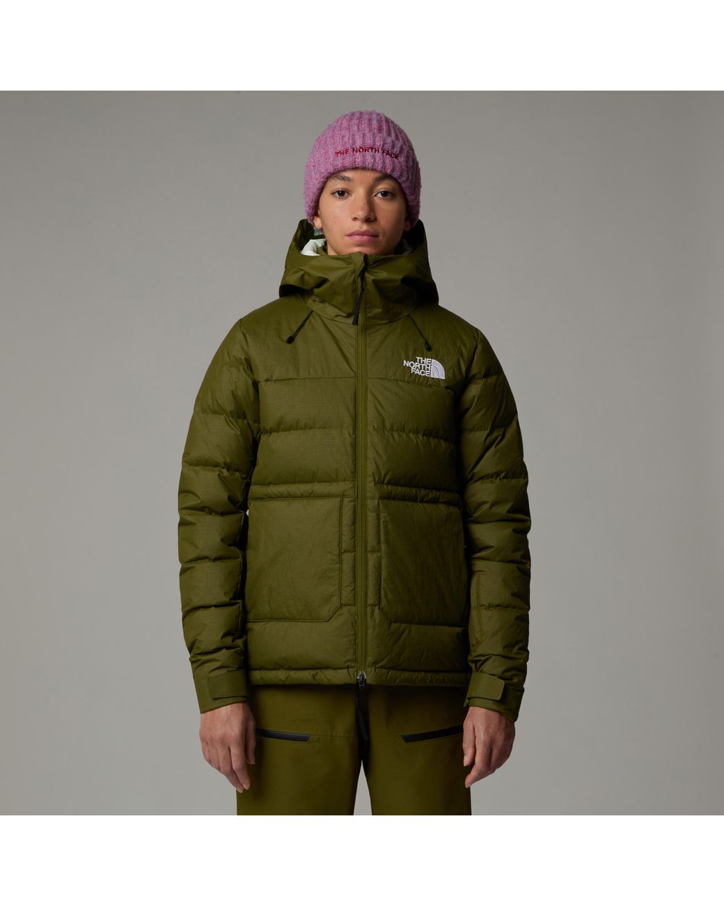 The North Face Green First Turn Down Jacket Tnf
