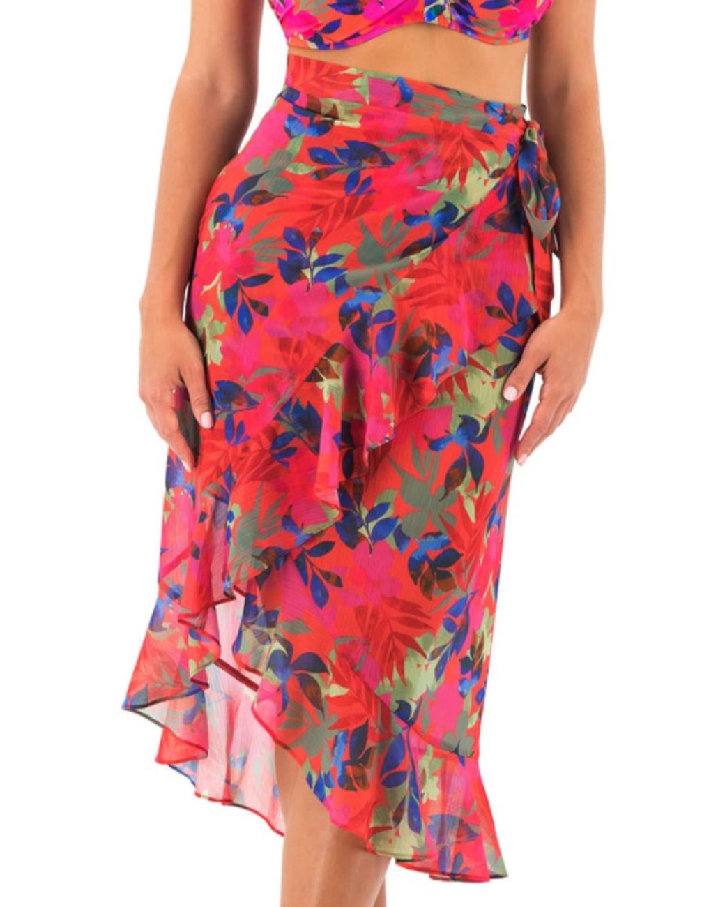 Fantasie Red Playa Del Carmen Sarong