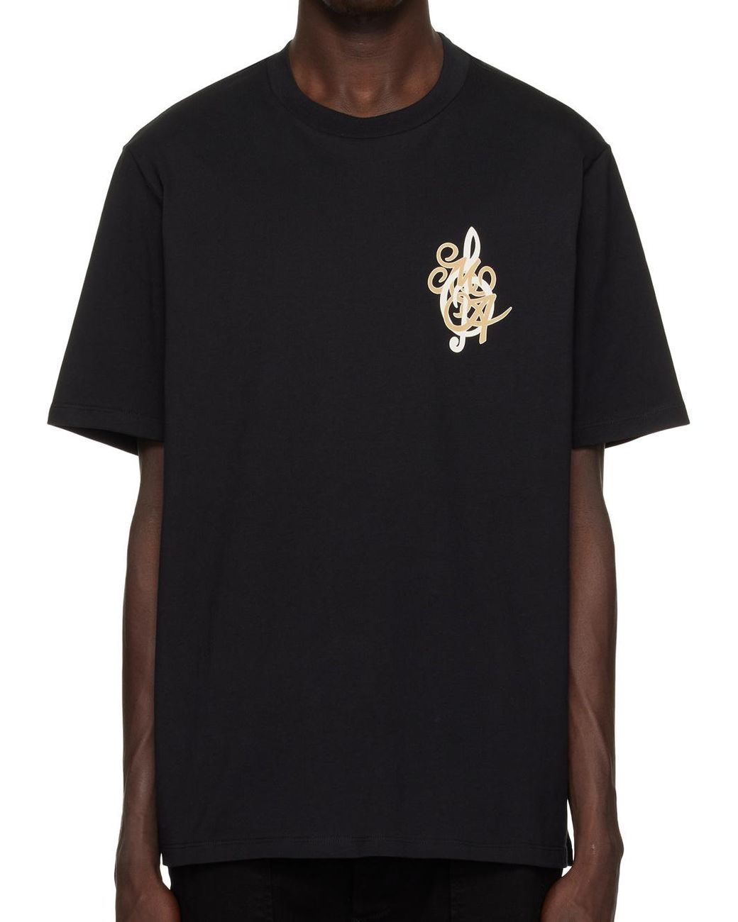 Amiri Black Jazz Band T-Shirt for men