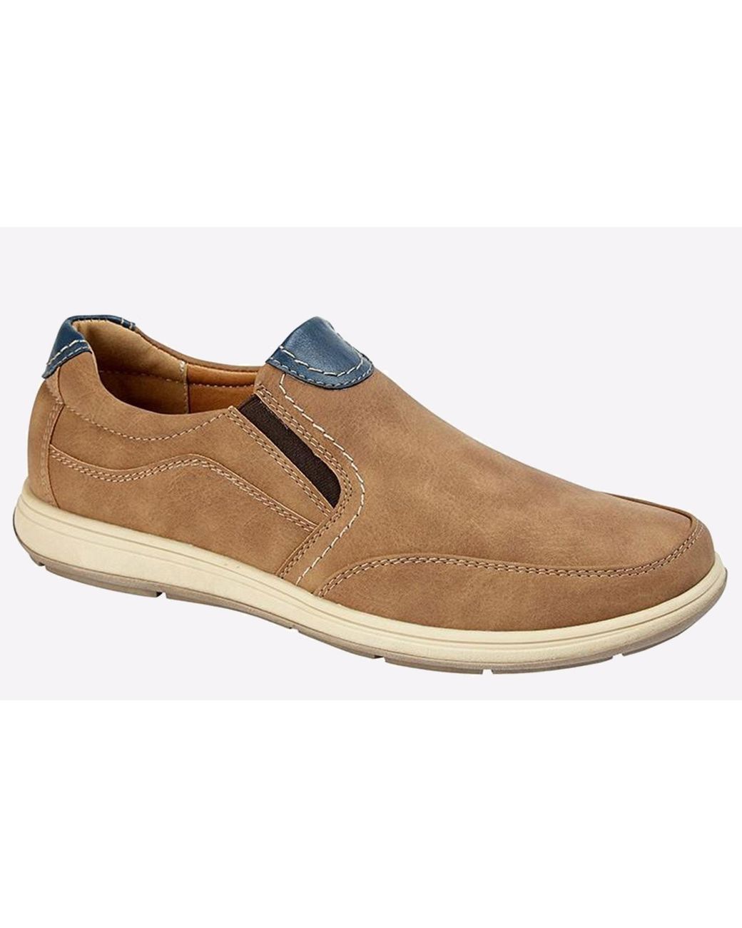 Scimitar White Beckworth Casual Shoes for men