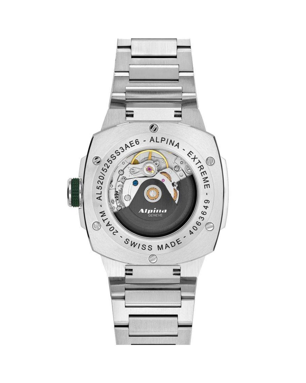 Alpina Gray Alpiner Extreme Automatic Watch Al-525Gr3Ae6B Stainless Steel (Archived) for men