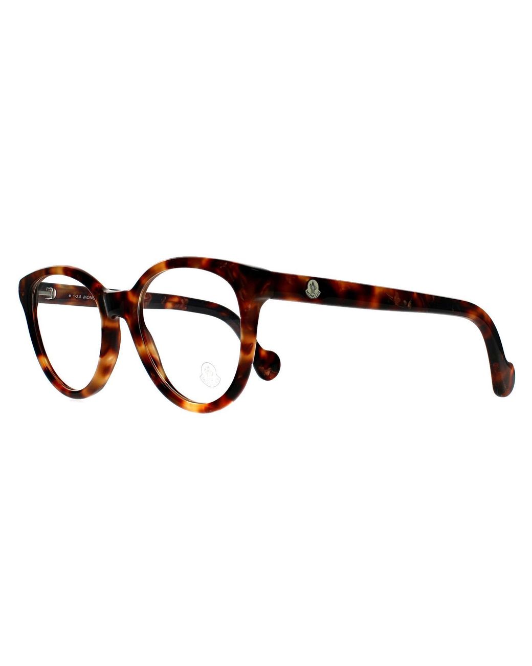 Moncler Brown Round Coloured Havana Ml5043