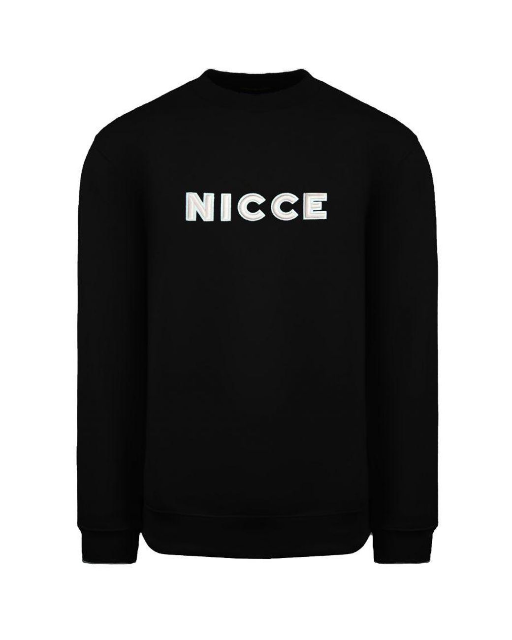 Nicce reflective best sale logo sweatshirt