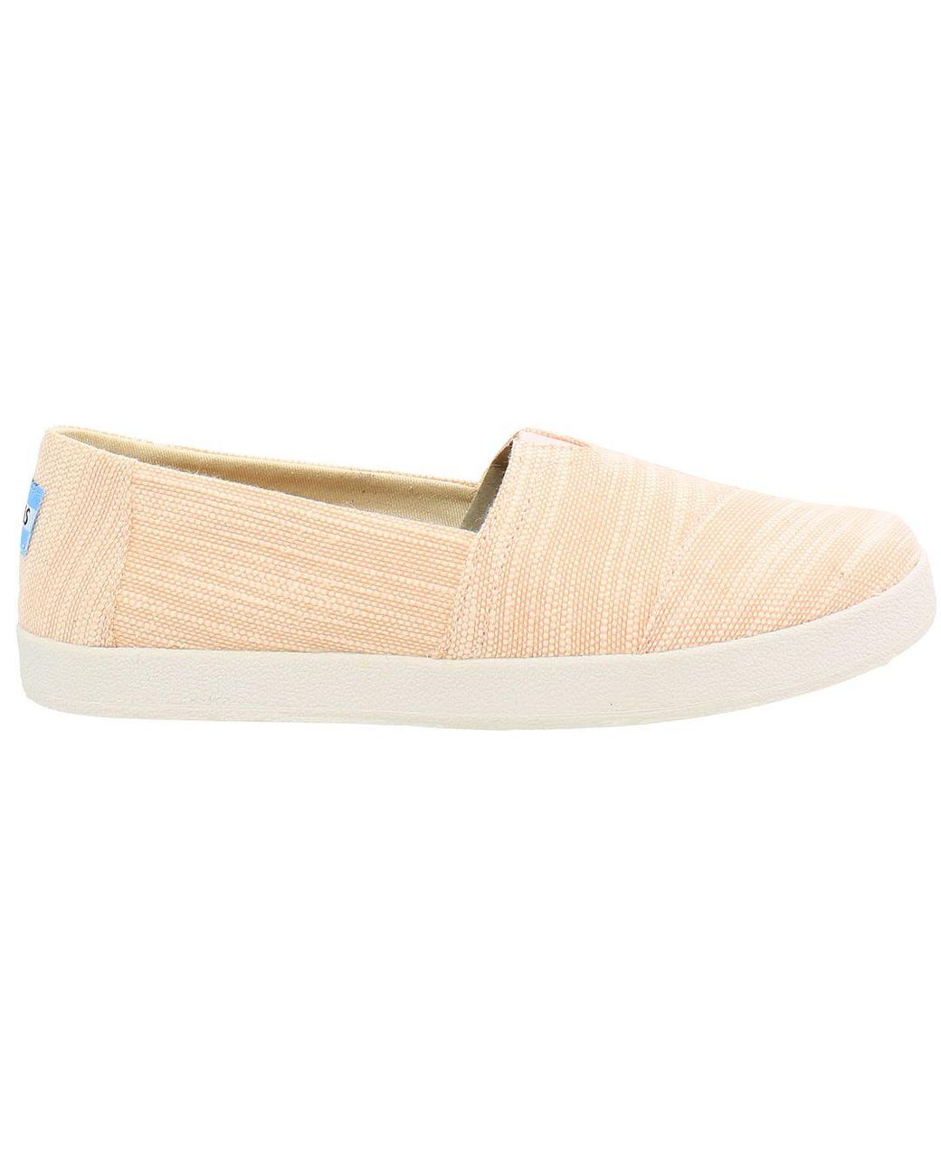 TOMS Natural Alpargata Peach Espadrilles