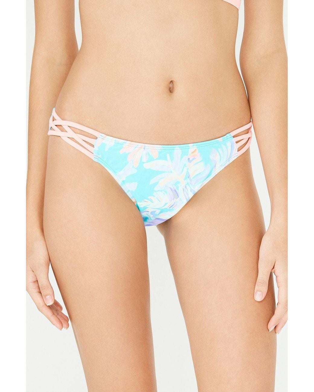 Penti Blue Aquarelle Side Bikini Bottom
