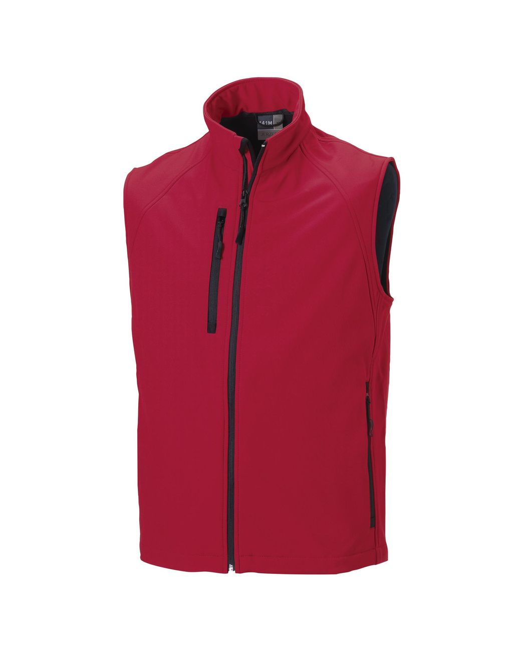 Russell Red 3 Layer Soft Shell Gilet Jacket (Classic) for men