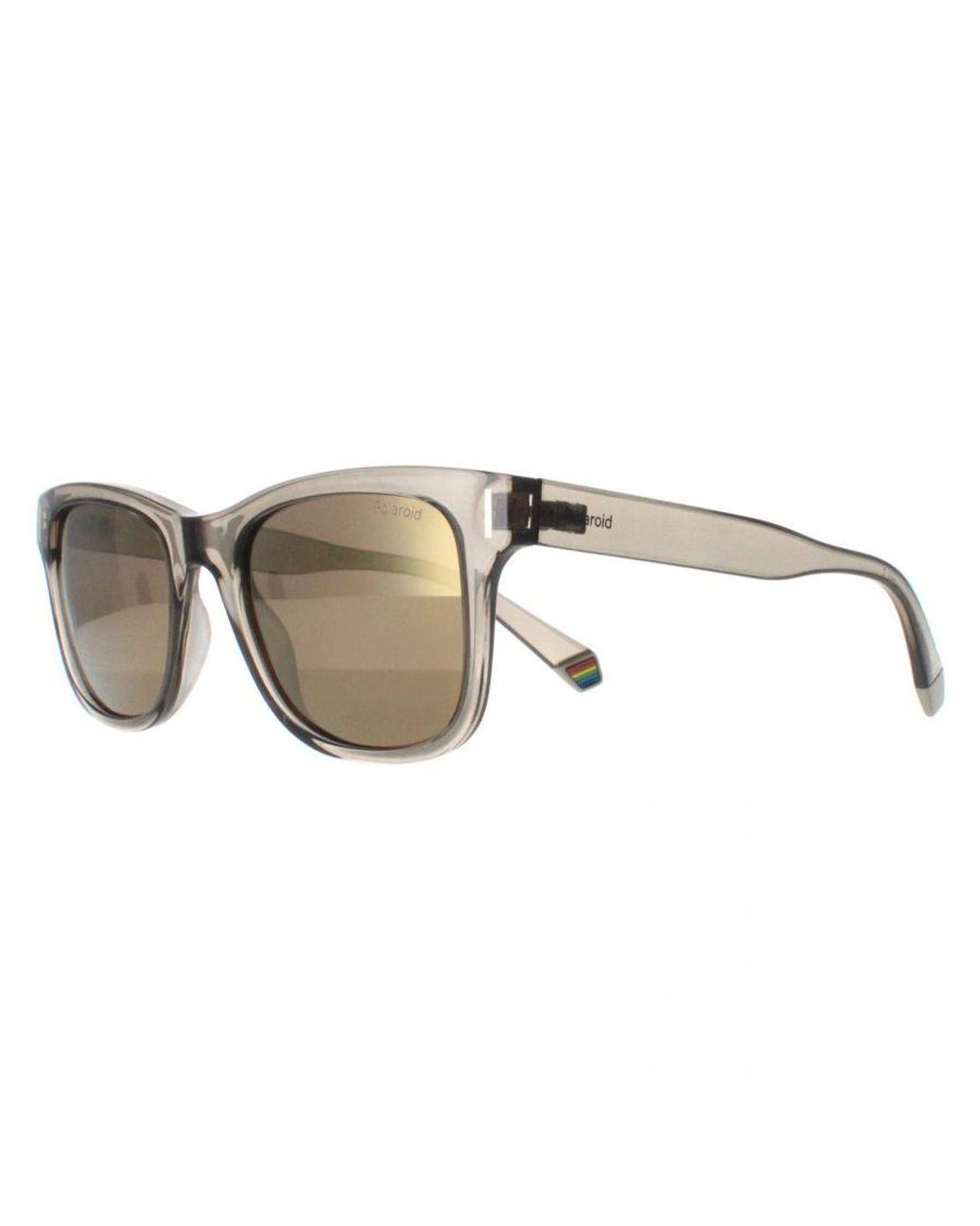Polaroid Brown Rectangle Mirror Polarized Pld 6206/S