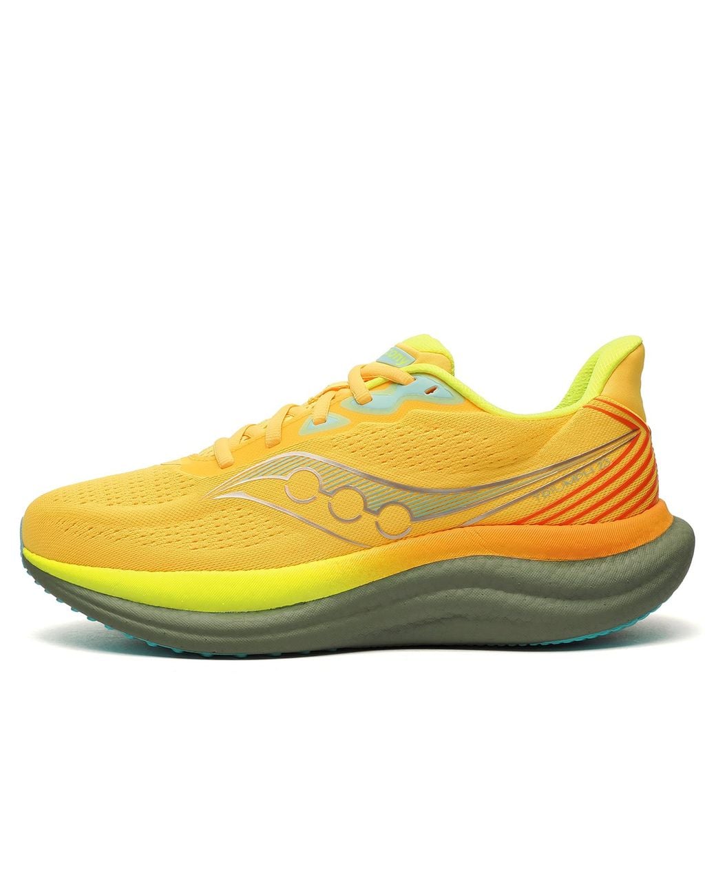 Saucony Yellow Triumph 23 Running Trainers for men