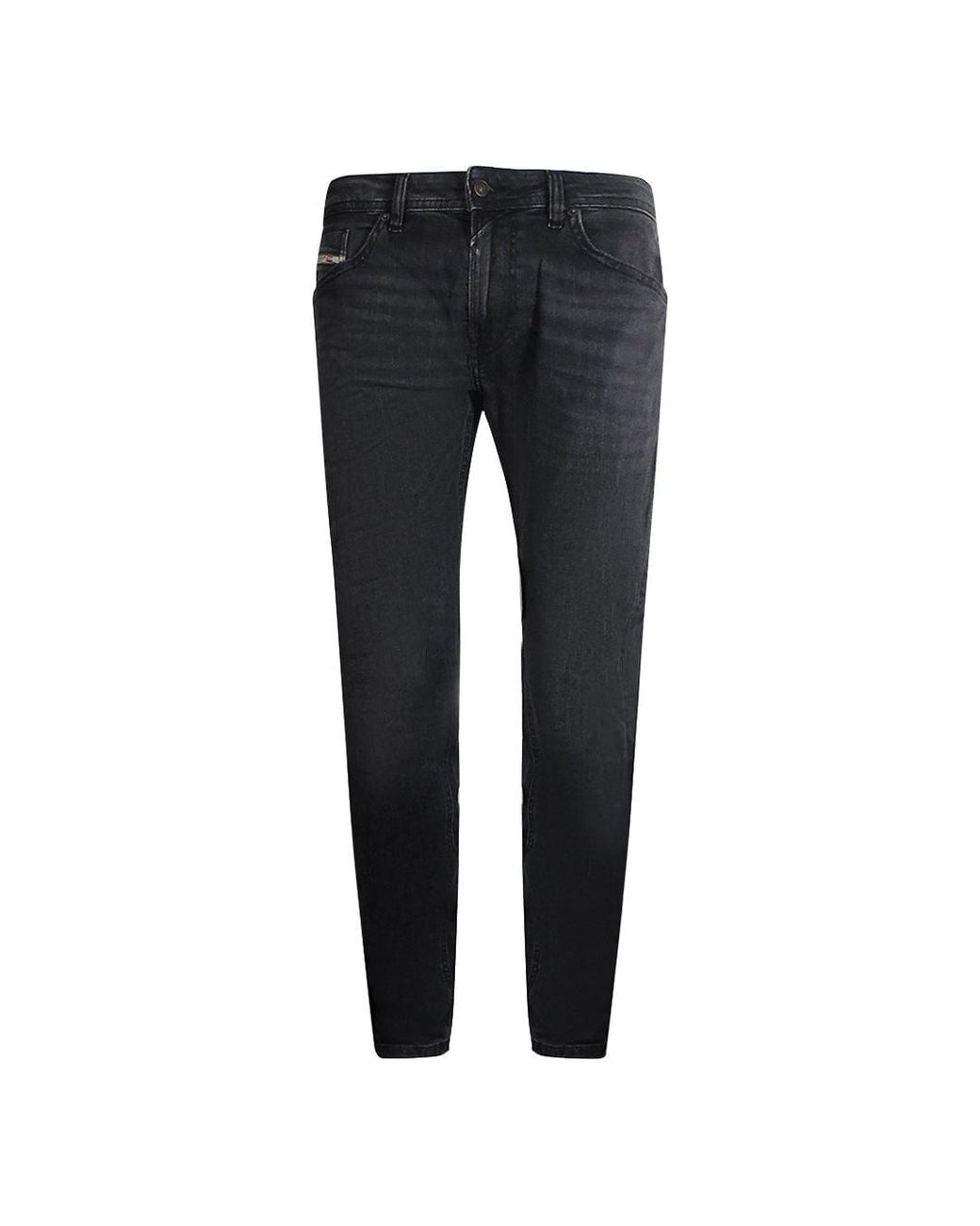 DIESEL Blue Tepphar-X Faded Denim Pants Cotton for men