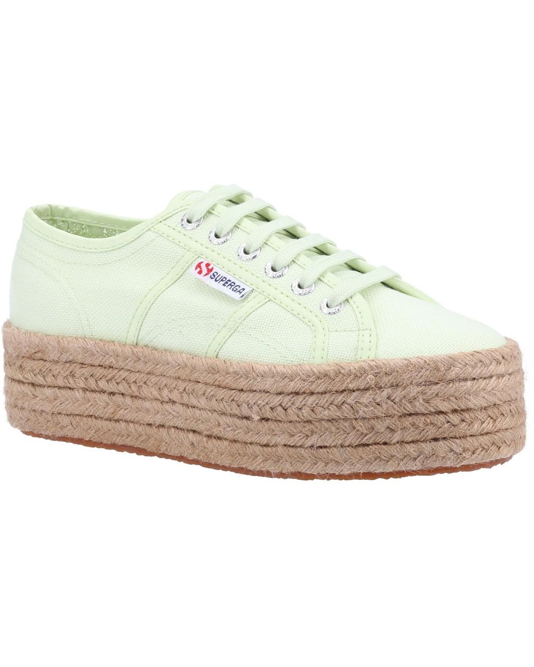 Superga White 2790 Rope Canvas Ladies Summer