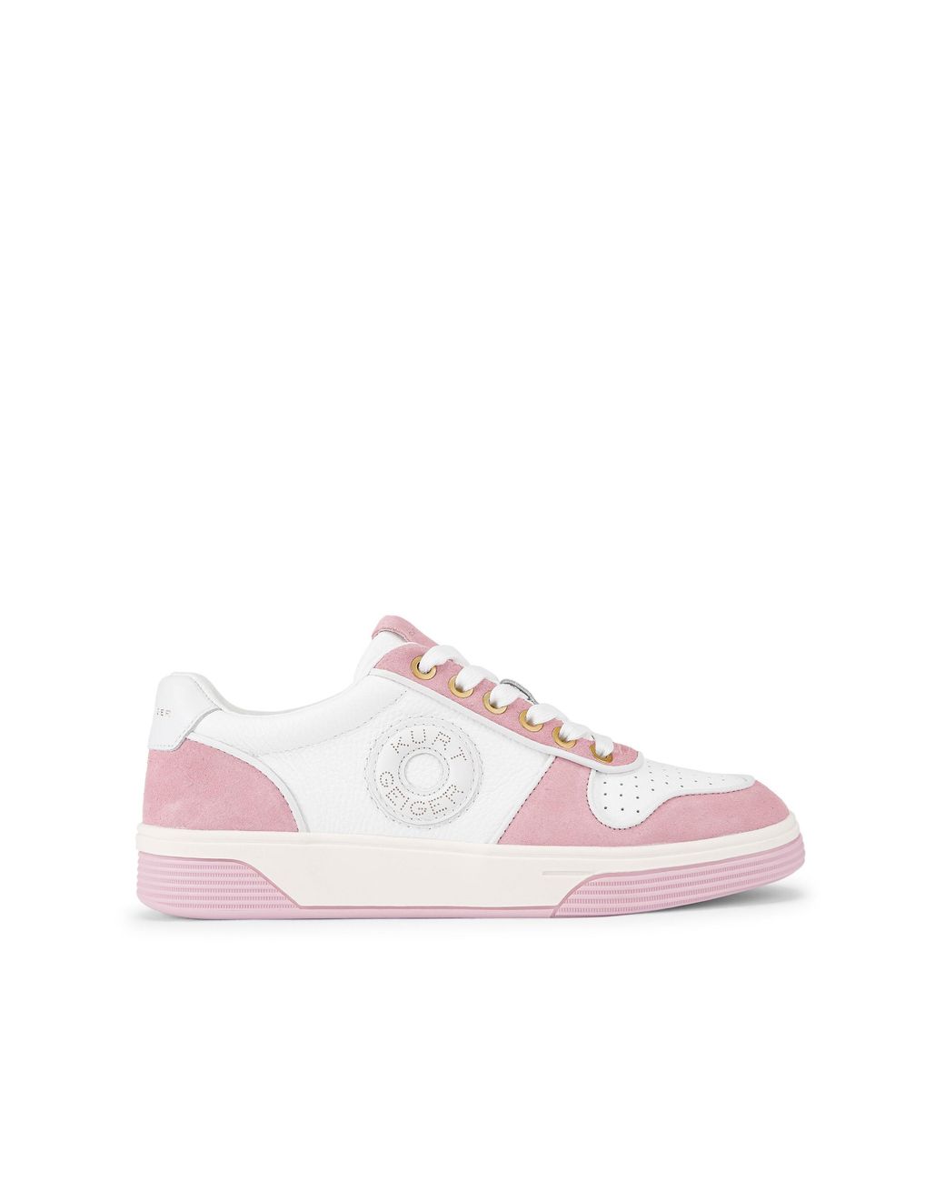 Kurt Geiger Pink Leather Bromley Sneaker Sneakers
