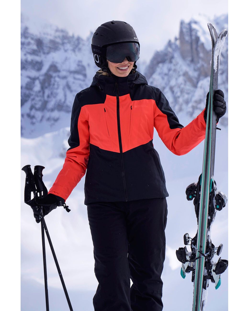 Mountain Warehouse Blue 'Altitude Extreme' Padded Ski Jacket Waterproof Winter Coat