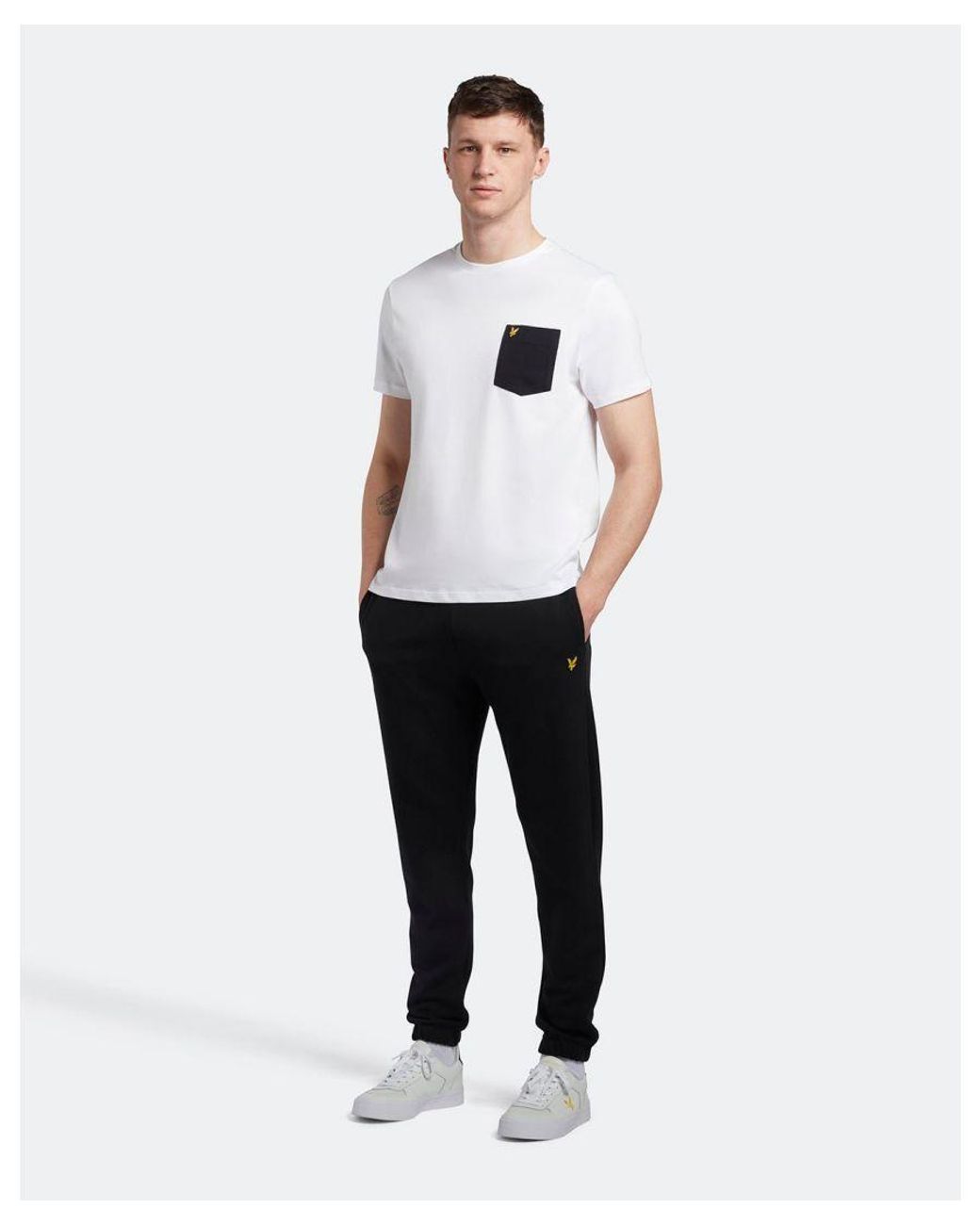 Lyle & Scott Blue Slim Sweatpant for men