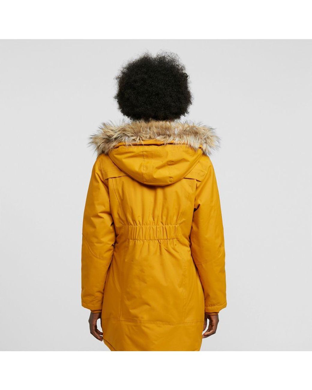 Peter Storm Metallic Paloma Waterproof Parka Jacket With Faux Fur Lined Hood, Winter Coat