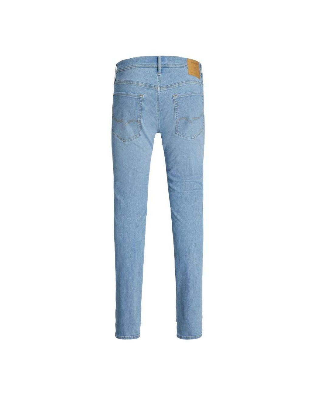 Jack & Jones Blue Tapered Fit Denim Comfort Fit Jeans for men