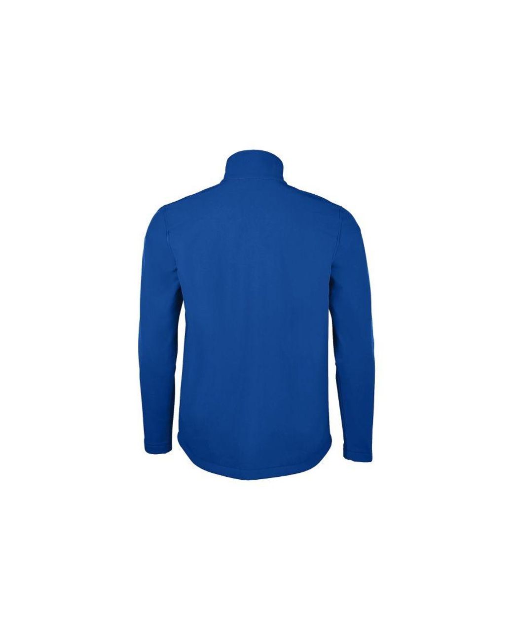 Sol's Blue Race Full Zip Water Repellent Softshell Jacket (Royal) for men