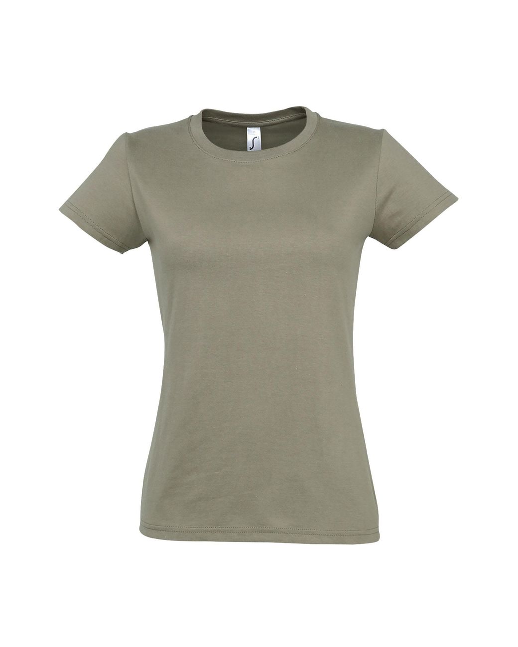 Sol's Green Ladies Imperial Heavy Short Sleeve T-Shirt