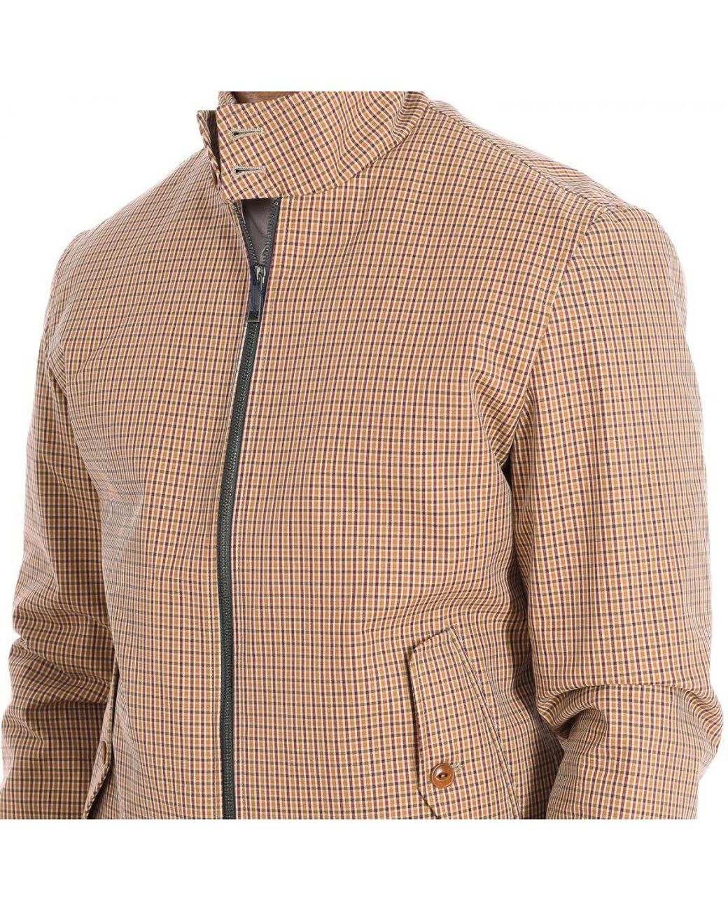 La Martina Natural Regular Fit Jacket With High Collar And Button Closure Tmo008-Pp579 for men