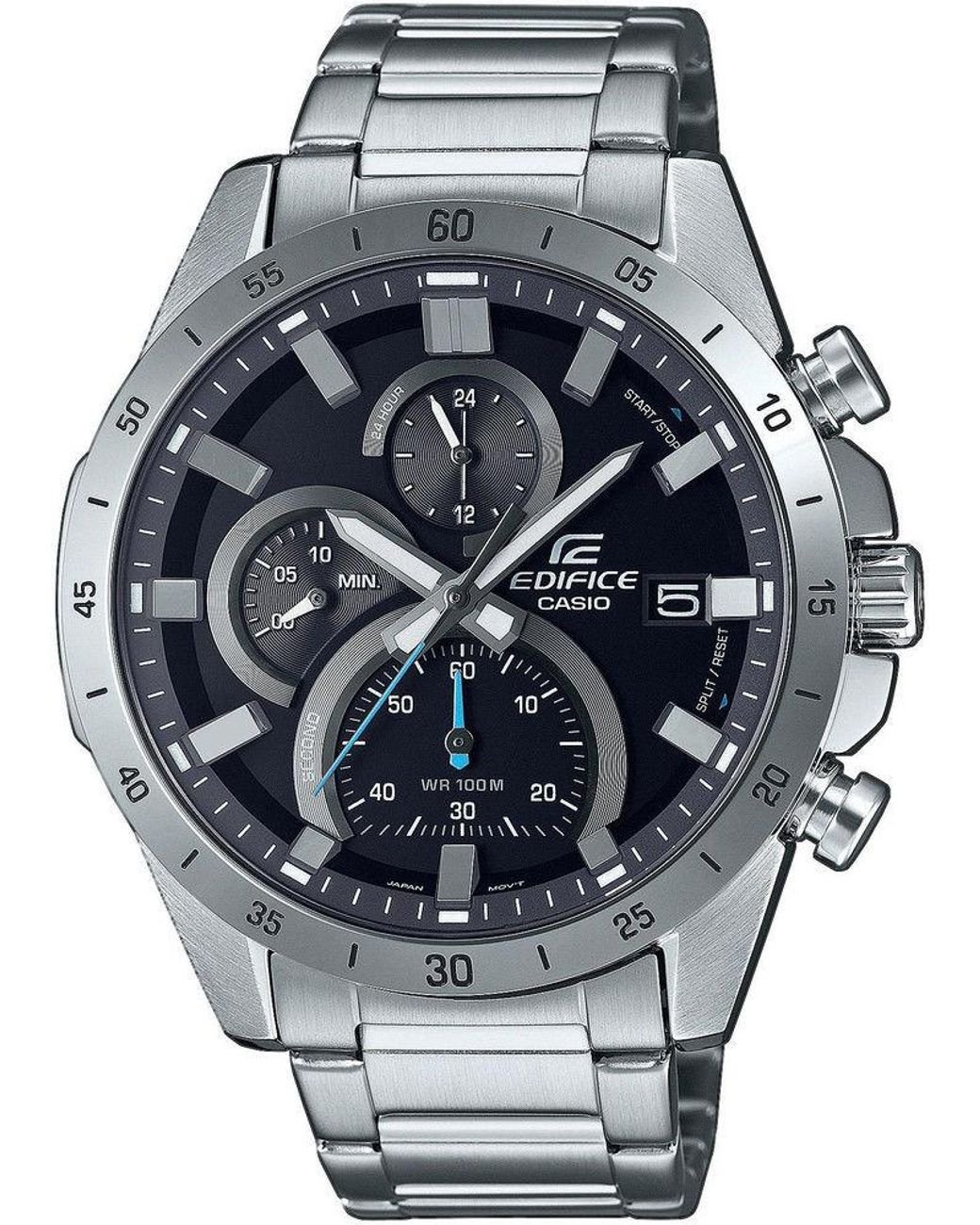 G-Shock Gray Edifice Watch Efr-571D-1Avuef Stainless Steel for men