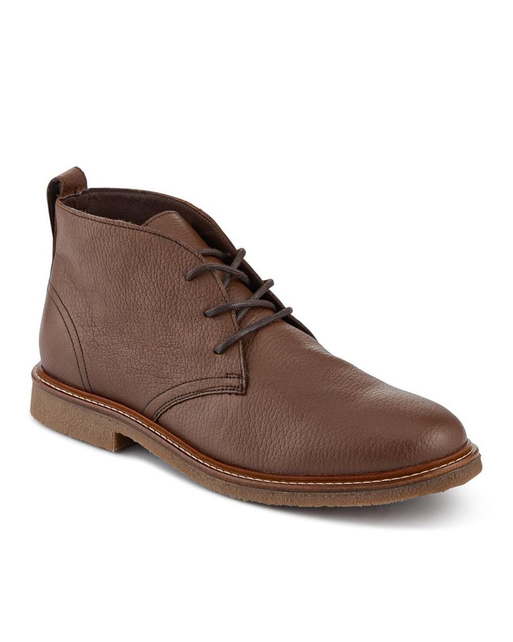 Jones Bootmaker Brown Earley Leather Chukka Boots for men