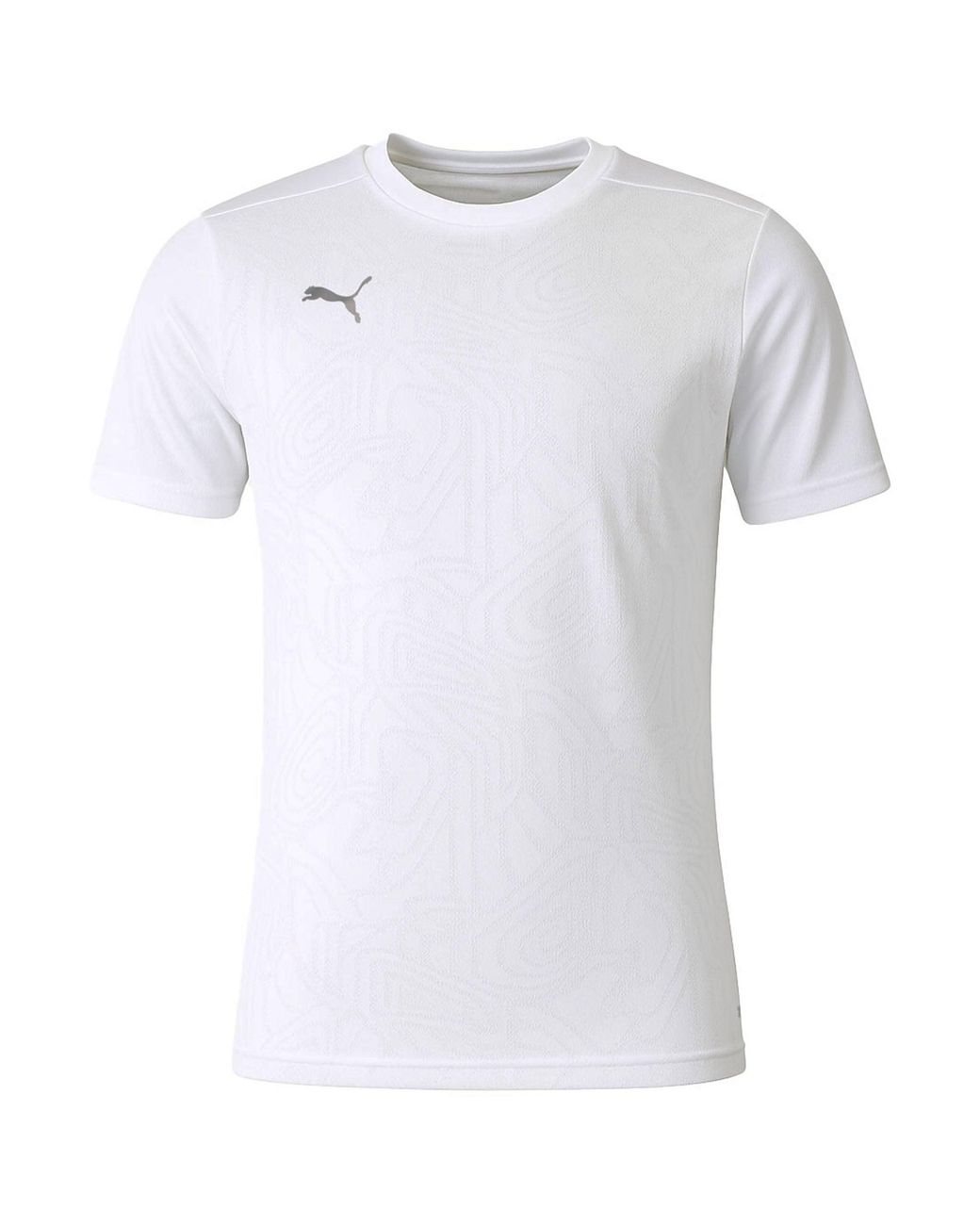 PUMA White Teamfinal Training T-Shirt for men