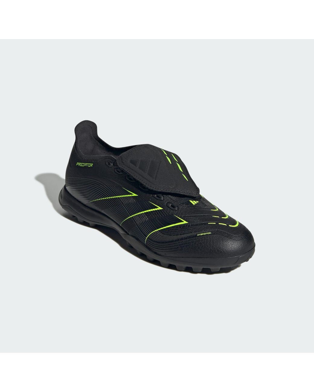 Adidas Originals Black Predator League Fold-Over Tongue Turf Boots
