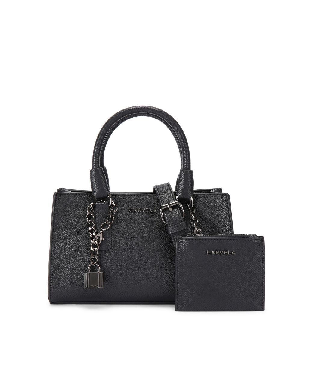Carvela Kurt Geiger Black Latte East West Bag