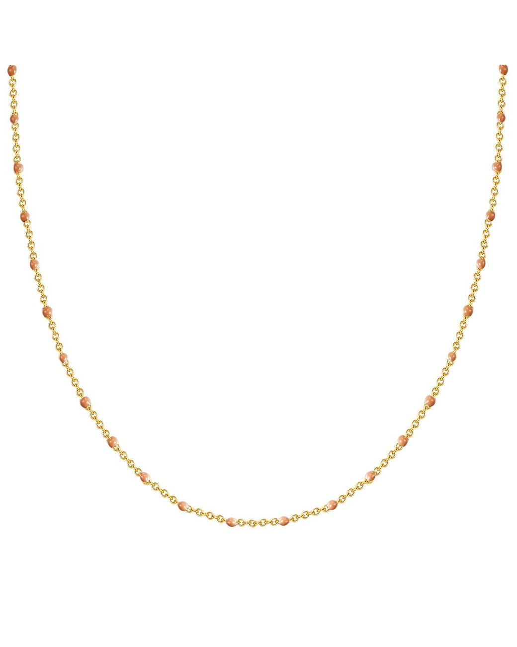Glanzstücke München Metallic Necklace Sterling Enamel