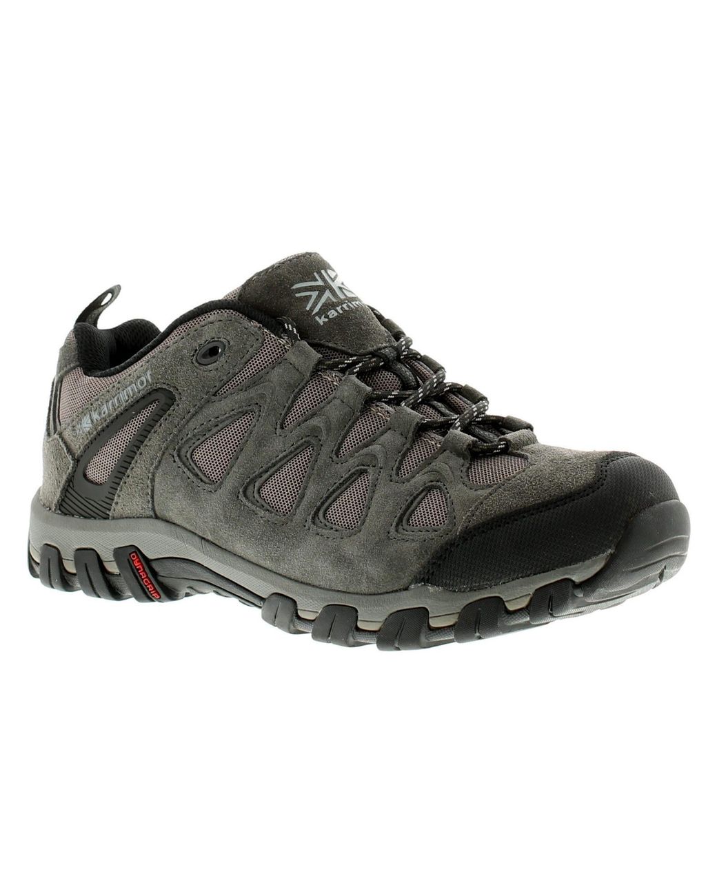 Karrimor Black Supa 5 Suede Walking Shoes/ Textile for men