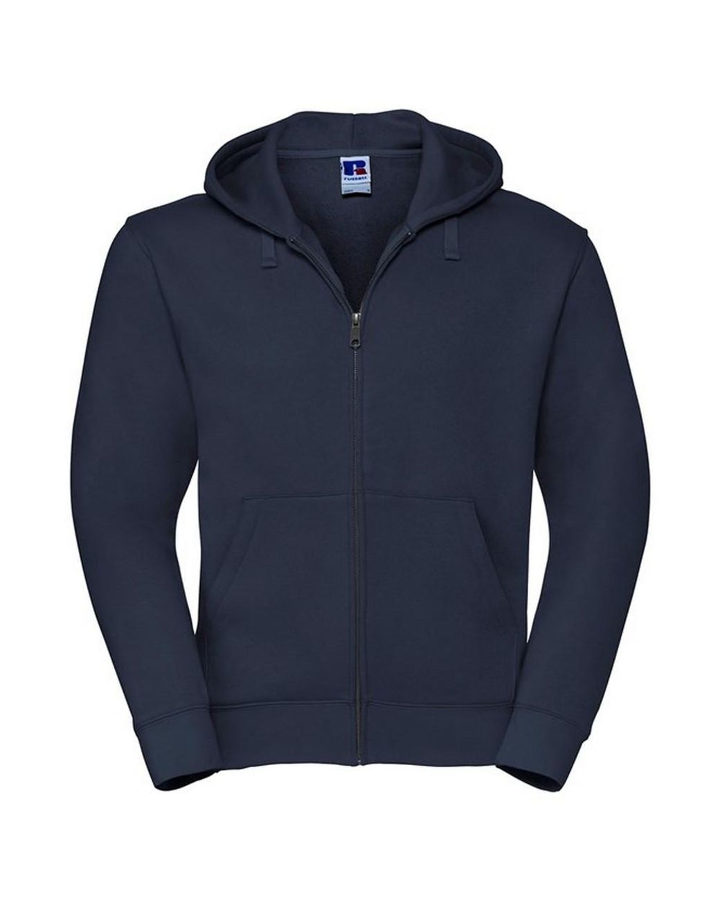 Russell Blue Authentic Full Zip Hoodie (French) for men