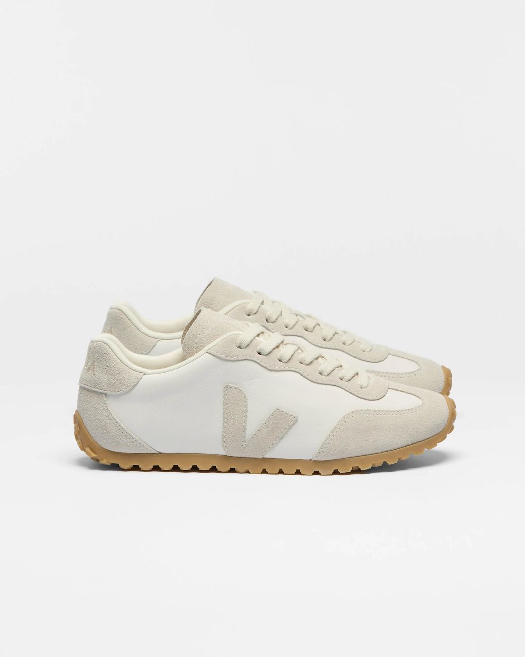 Veja White Gt Leather Trainers