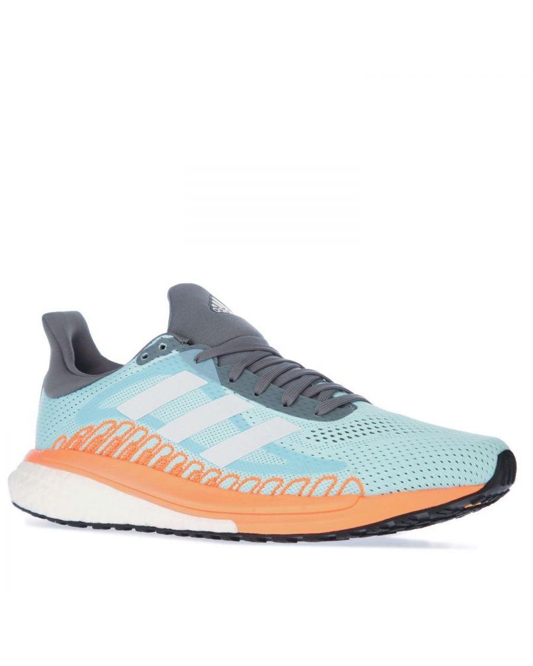 Adidas Blue Womenss Solarglide 3 St Running Shoes