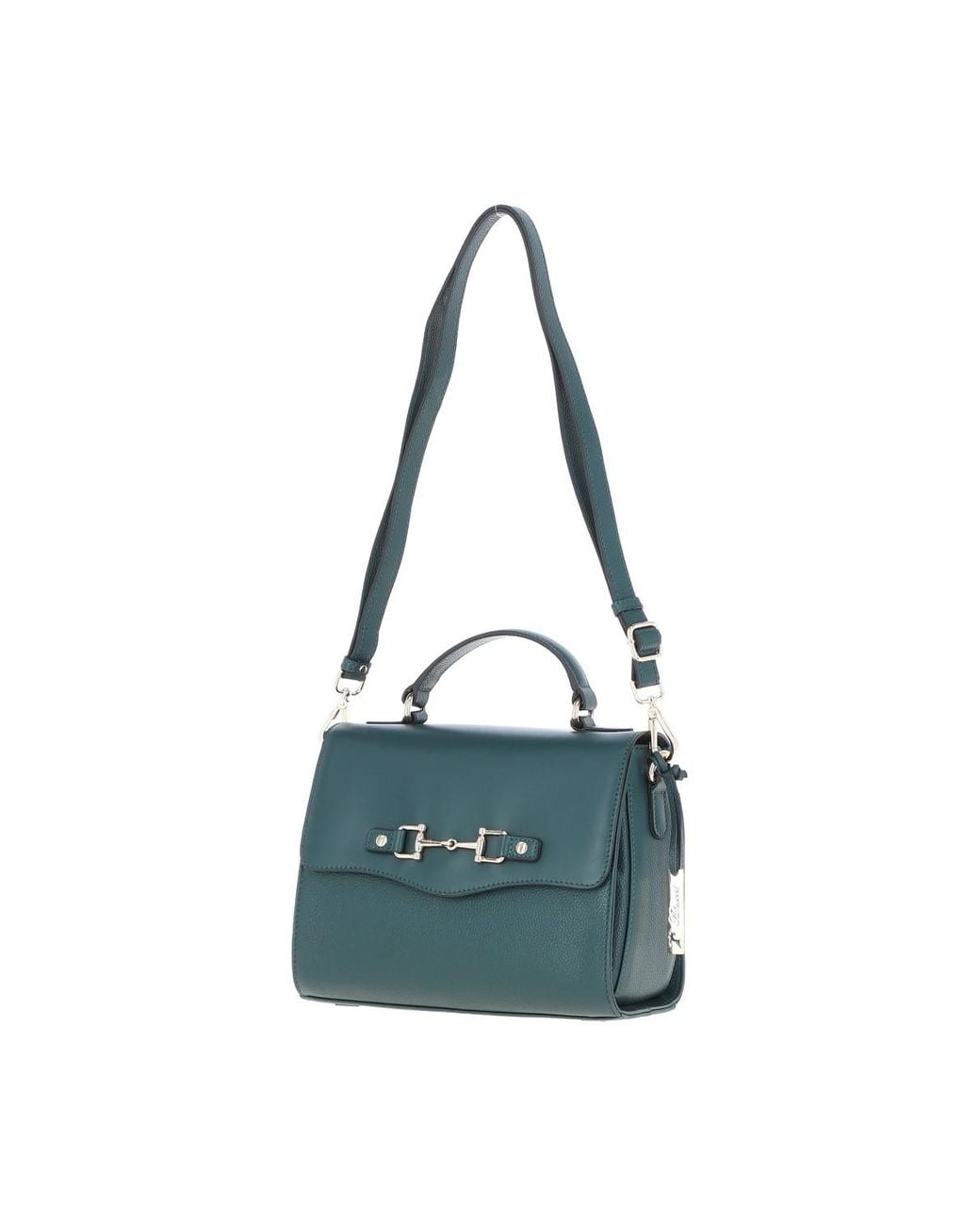 Ashwood Leather Blue Real Flap Over Handbag