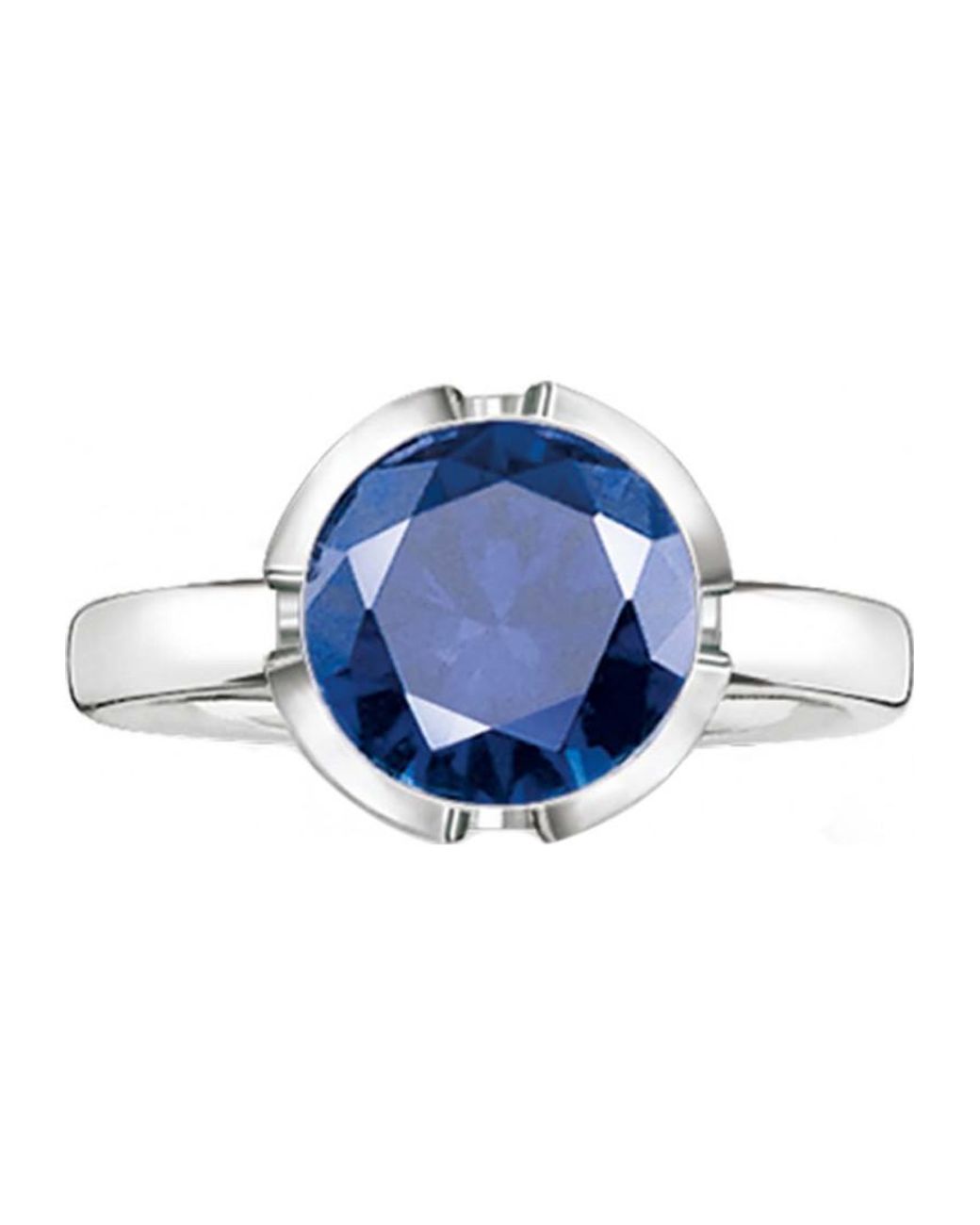 Thomas Sabo Blue Tr2036-048-32-54 Ladies Ring Sterling