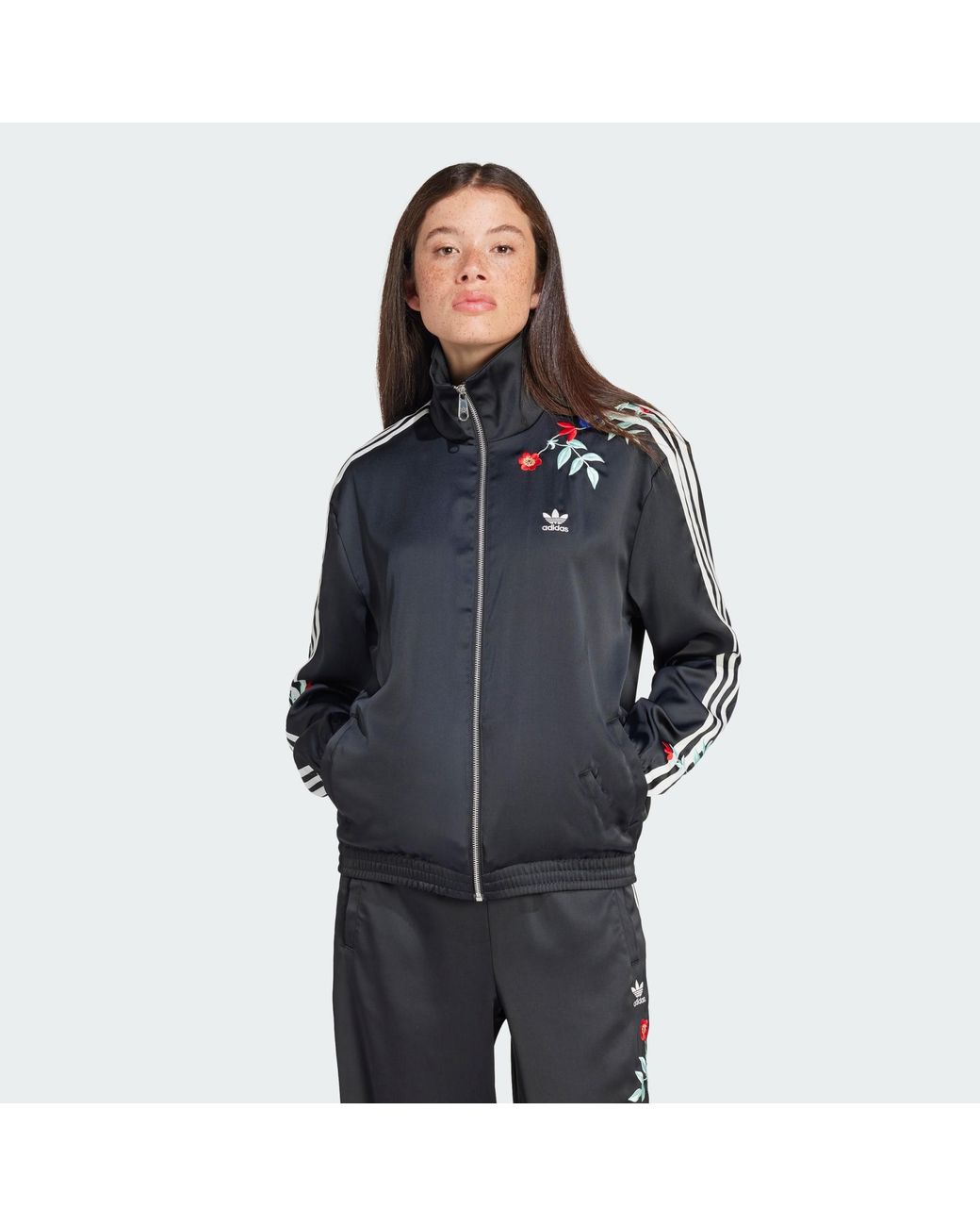 Adidas Firebird Track Adidas Floral Track Jacket Women's