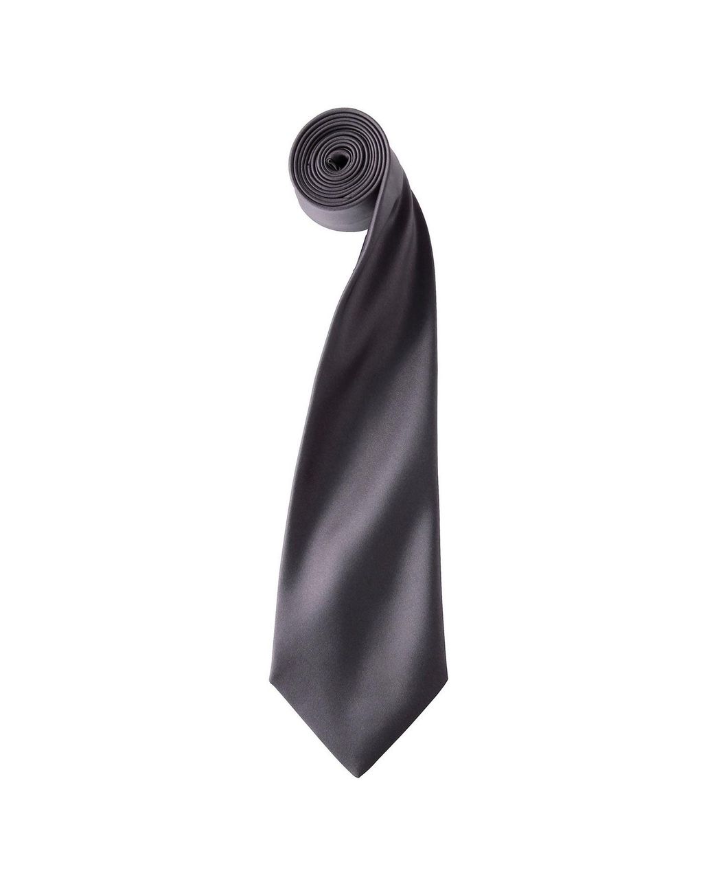 PREMIER Blue Adult Colours Satin Tie (Dark)