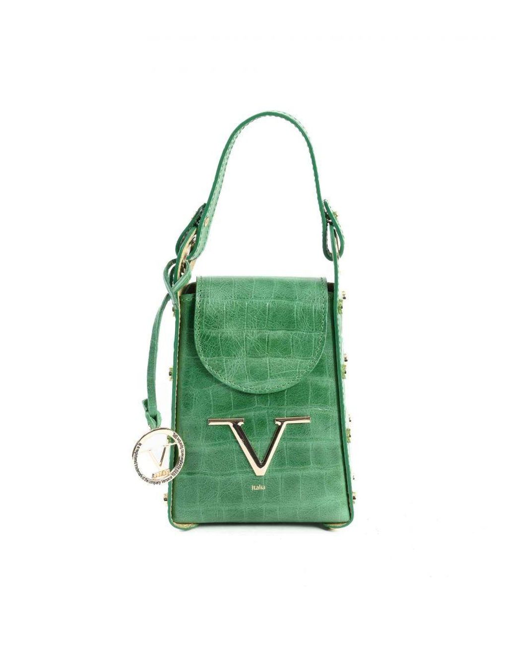 Versace 1969 abbigliamento sportivo synthetic leather shoulder bag