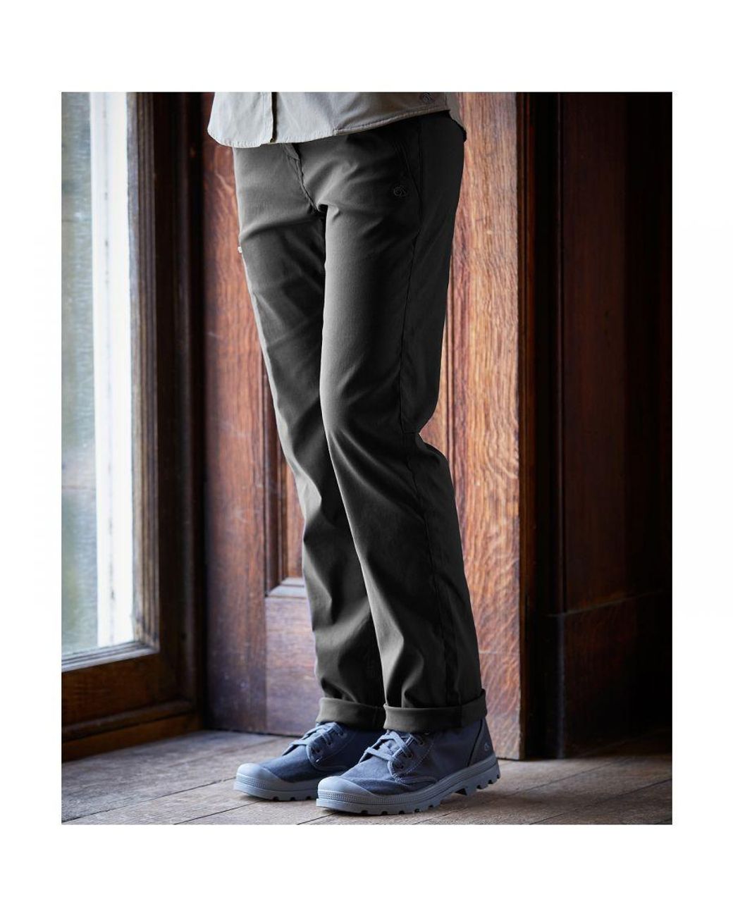 Craghoppers Black Ladies Kiwi Pro Stretch Trousers