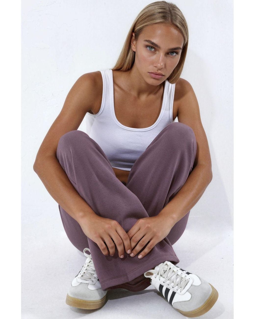 Hiccup Purple Wide Jogger Pants
