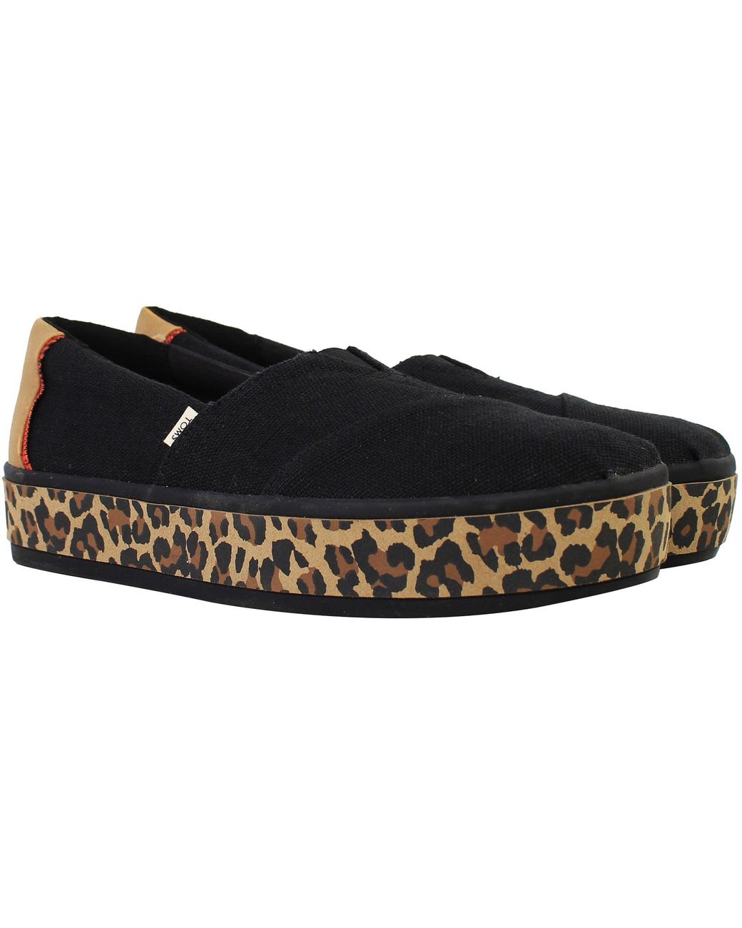 TOMS Black Alpargata Boardwalk Espadrilles