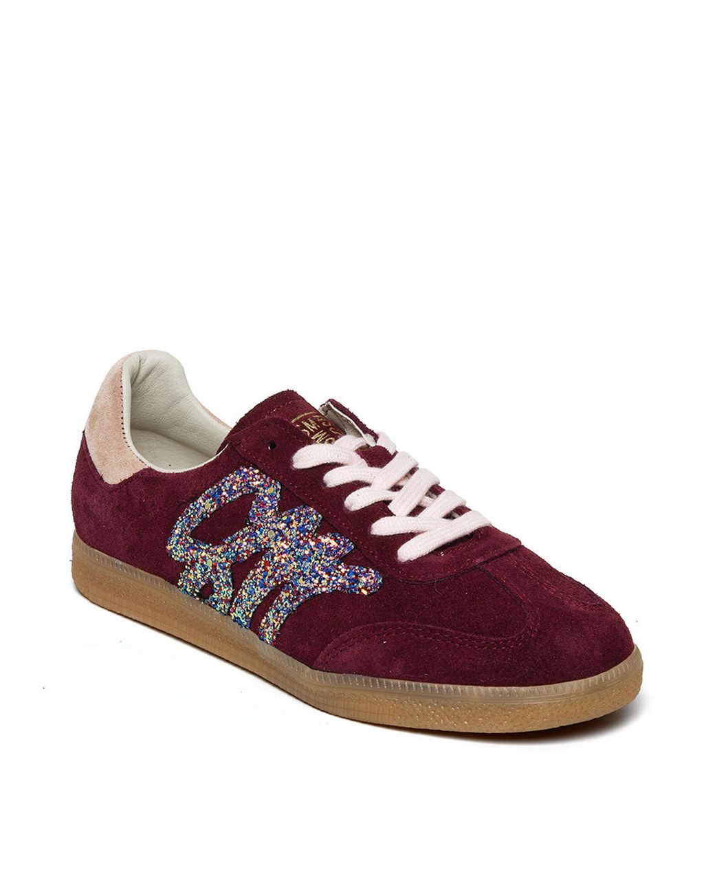 Steve Madden Purple Leather Elora Bum Sneakers