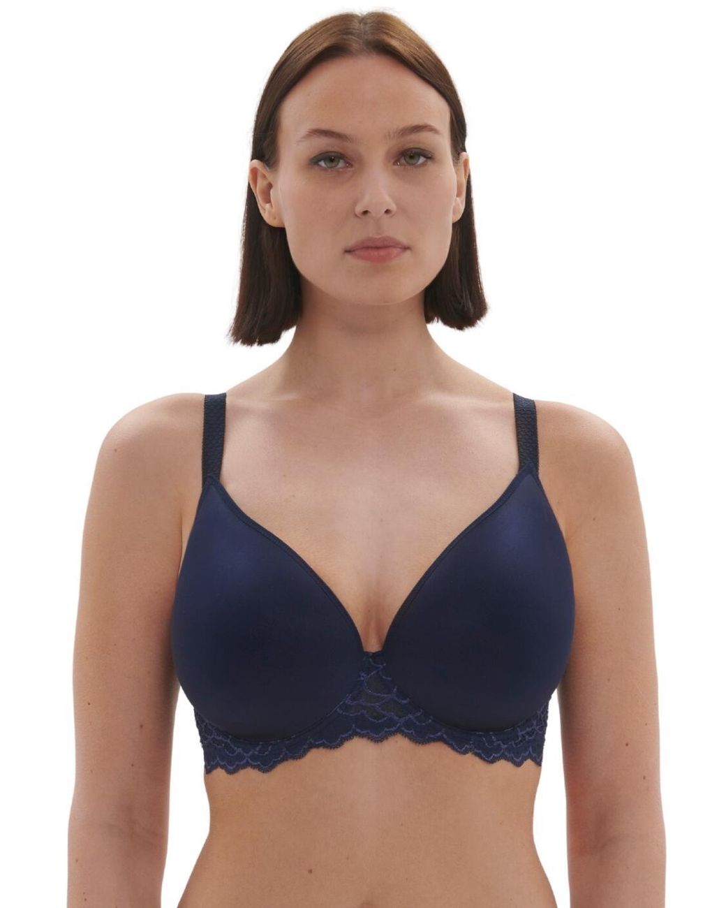 Simone Perele Blue Caresse Spacer Plunge Bra