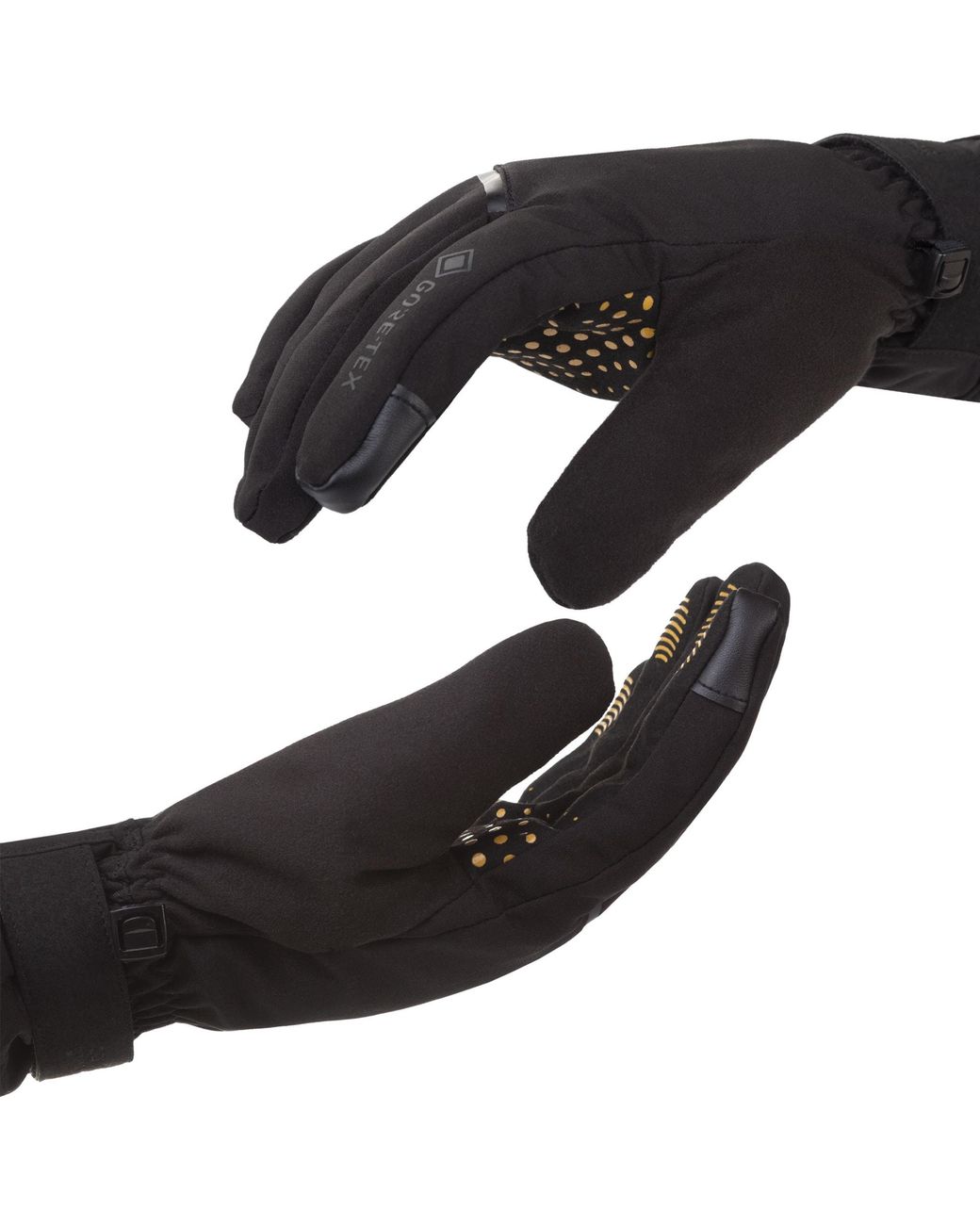 Trekmates Blue Friktion Gloves Waterproof Outdoor With Non-Slip Printed Palm for men