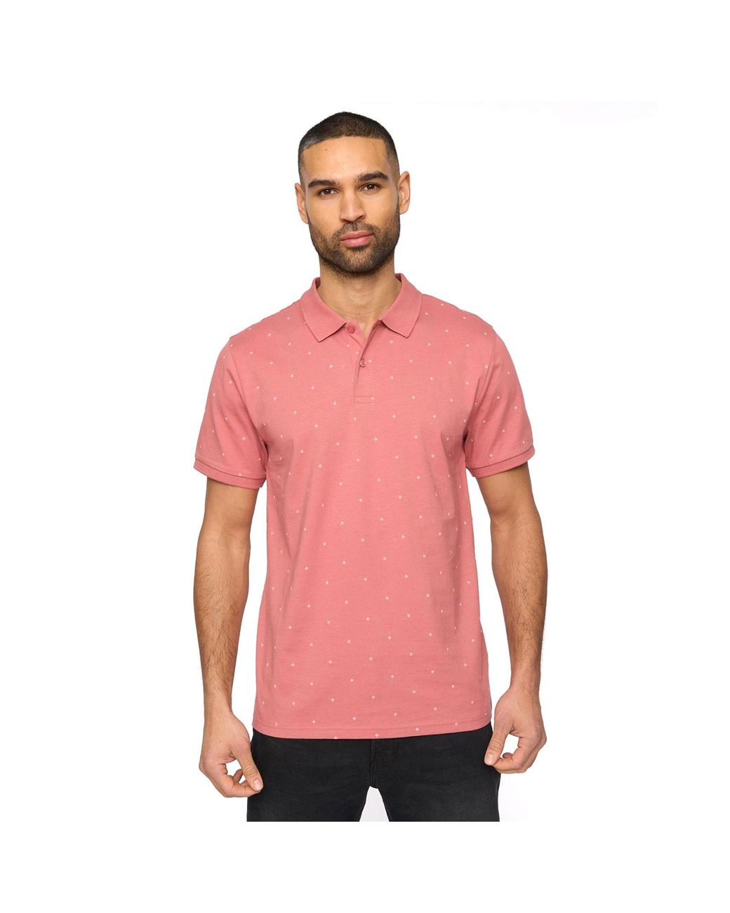 Bewley & Ritch Pink Domray Polo Shirt for men