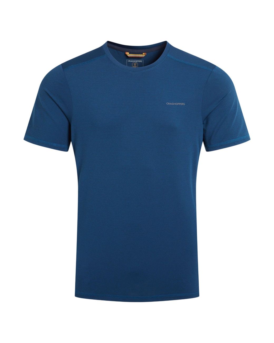 Craghoppers Blue Charon Ii Reflective Logo T-Shirt (Juniper Berry) for men