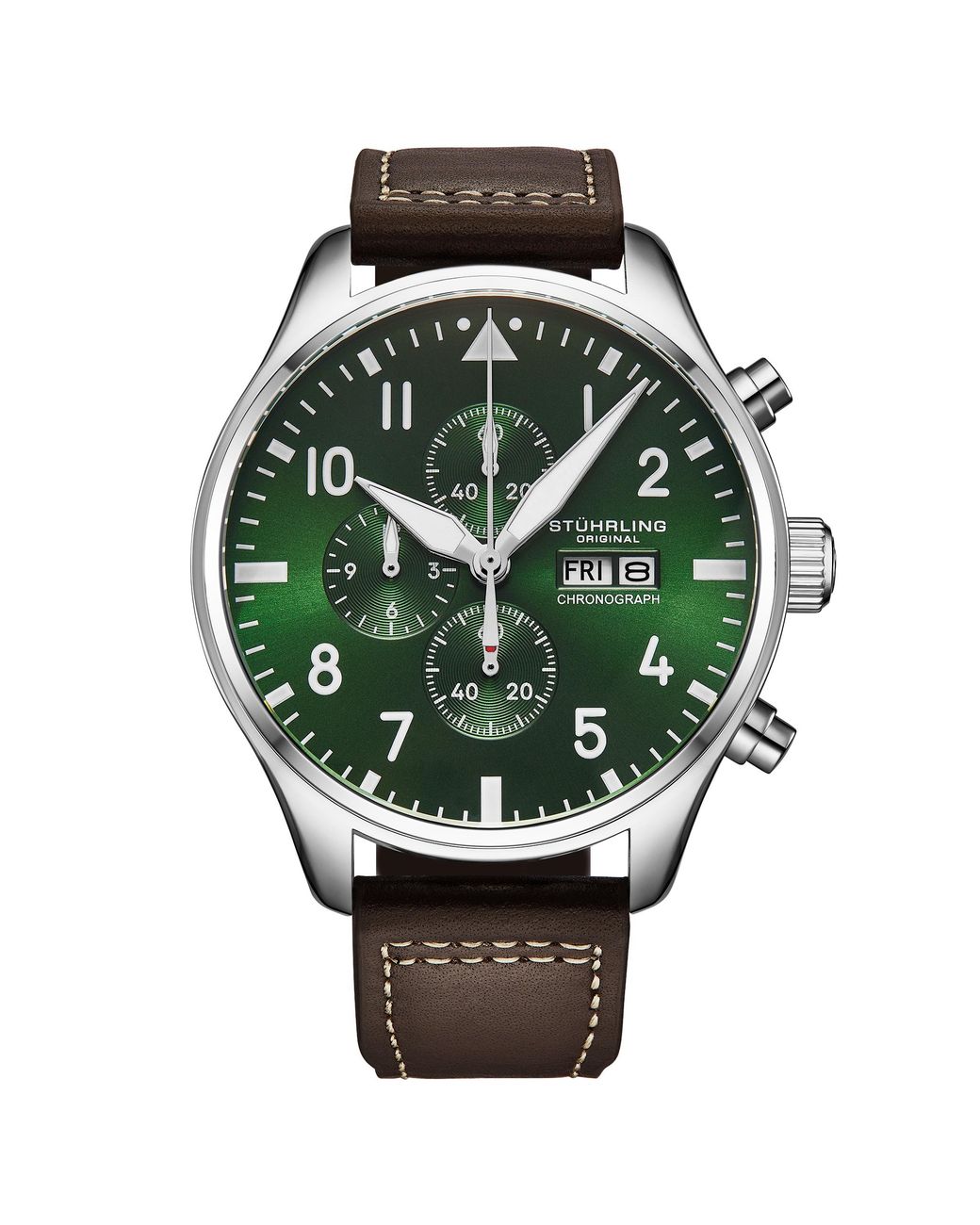 Stuhrling Green Navigator Chrono 4075 43Mm for men