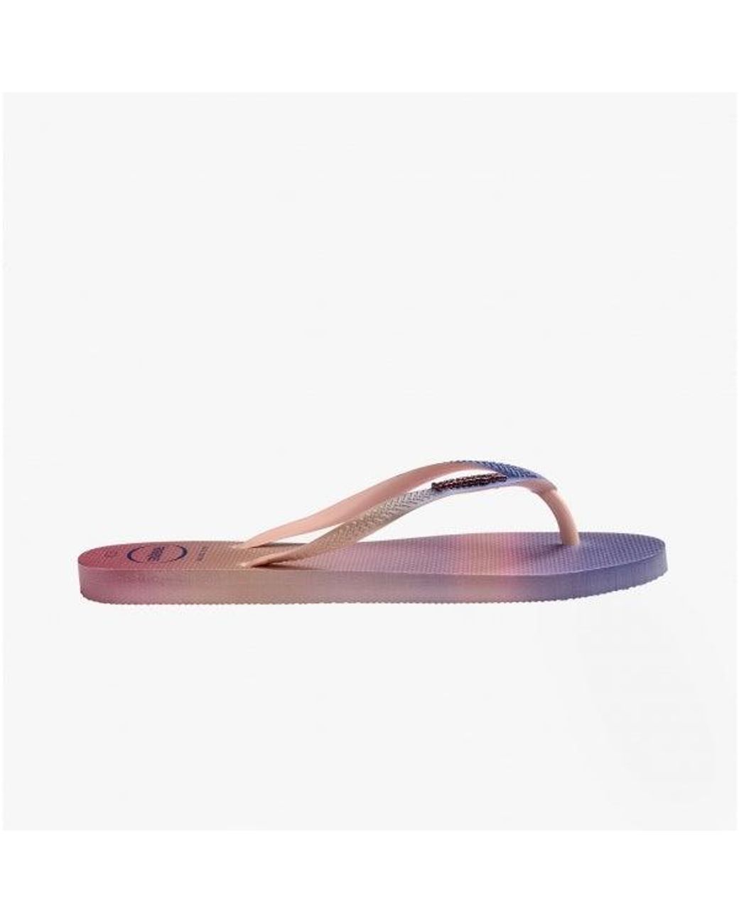 Havaianas Purple Hav Slim Gradient Sunset Flip Flops Ballet Rose